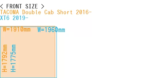 #TACOMA Double Cab Short 2016- + XT6 2019-